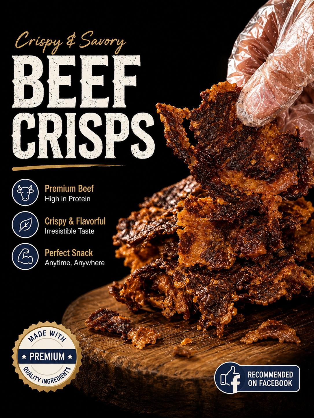 🐮Beef brisket chunks - 100% grass-fed and grass-finished Only the essence of the cow's brisket is used-Zack