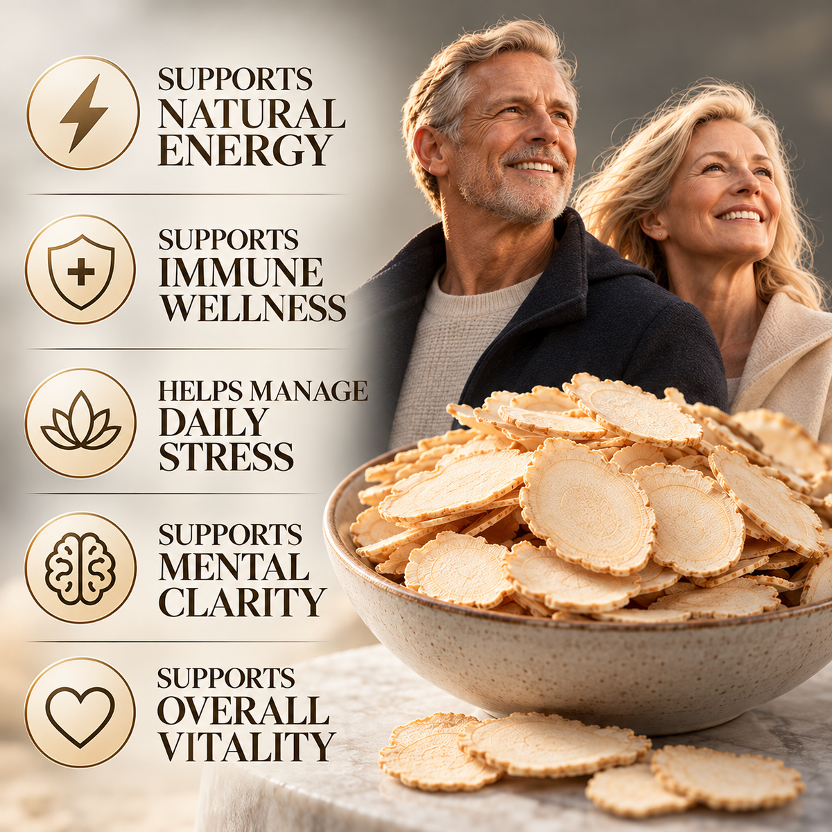 Zen Ginseng American Wisconsin Ginseng Slices-Zack