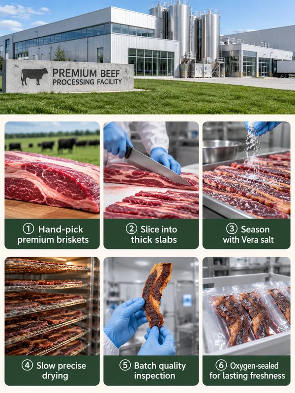 🐮Beef brisket chunks - 100% grass-fed and grass-finished Only the essence of the cow's brisket is used-Zack