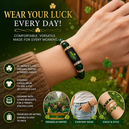 🔥Irish Luck St. Patrick's Day Bracelet Luck Bracelet - Attract Wealth, Abundance and Perfect Good Luck Gift for 2026!-HS