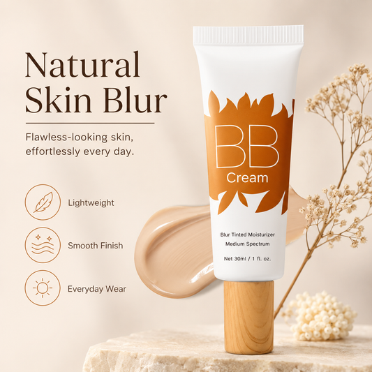 BB Blur Tinted Moisturizer Cream – Lightweight Natural Coverage for Smooth, Even-Looking Skin