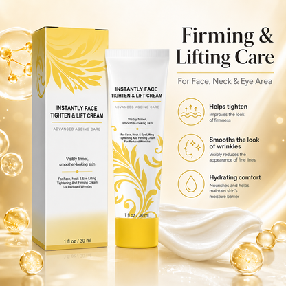 Firming & Lifting Face Cream – Advanced Anti-Ageing Moisturizer for Face, Neck & Eye Area, 30ml