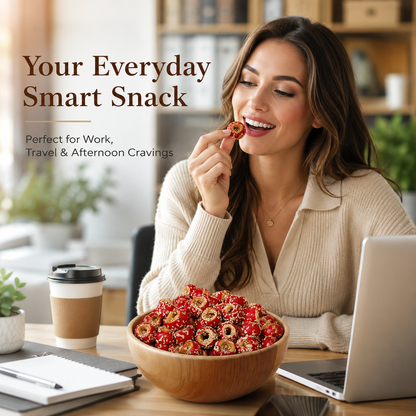 Premium Hawthorn Fruit Crisps – Sweet-Tart Freeze-Dried Snack for Work & Travel-HS