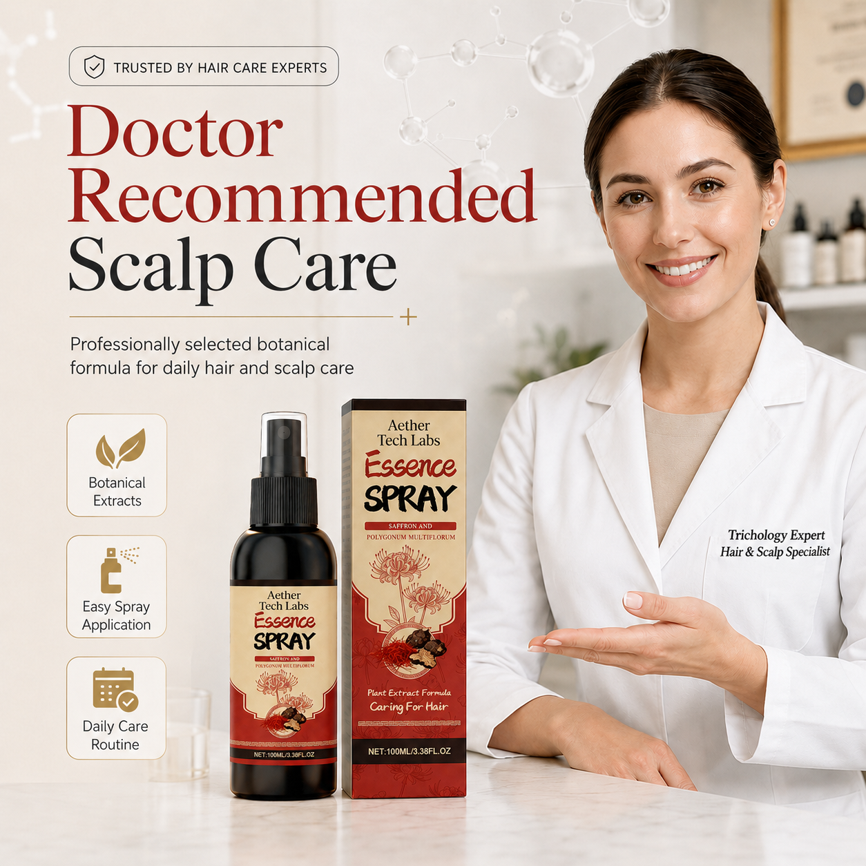 2026 Latest Development: Saffron and Fo-ti Spray, All-Natural, Plant Extract-HS