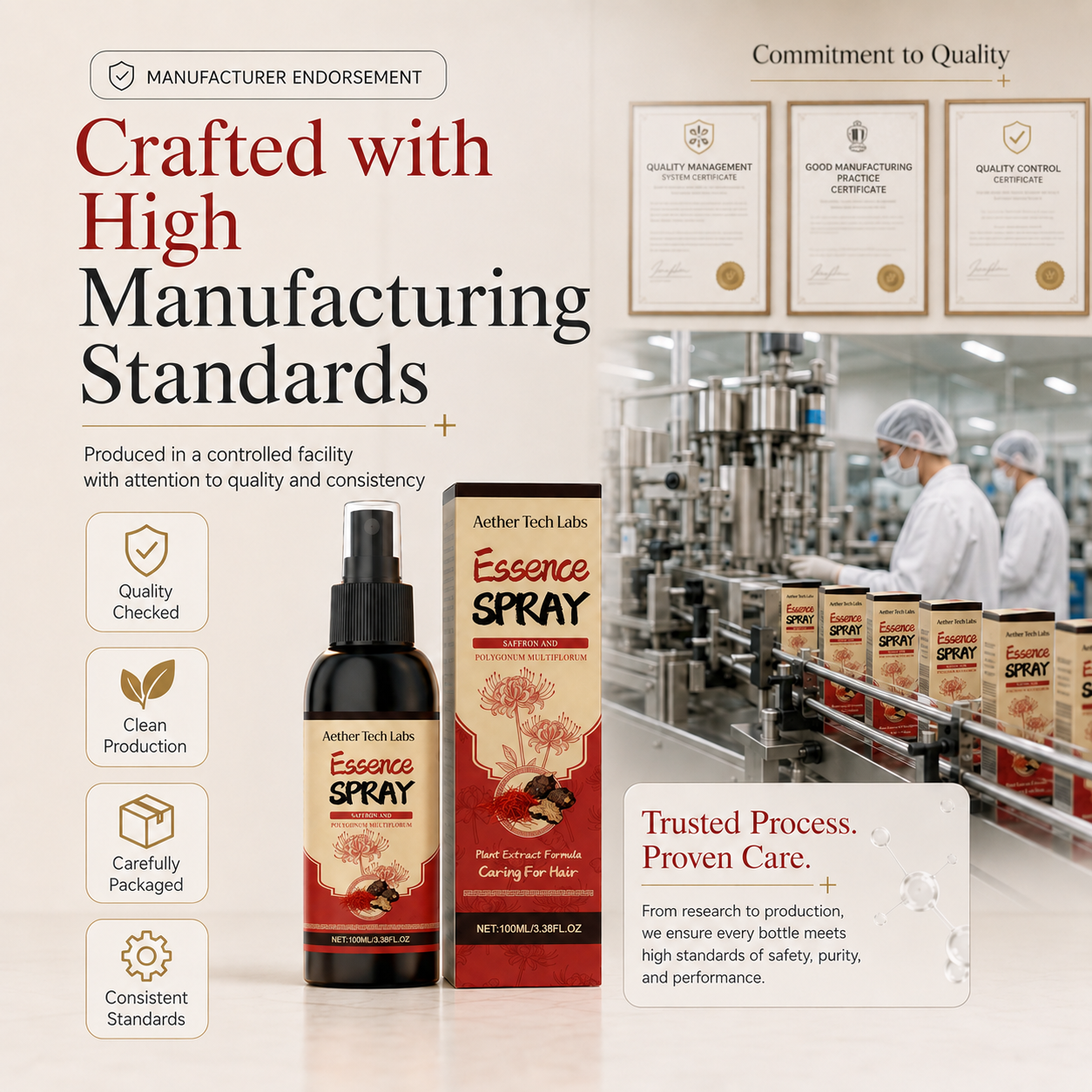 2026 Latest Development: Saffron and Fo-ti Spray, All-Natural, Plant Extract-HS