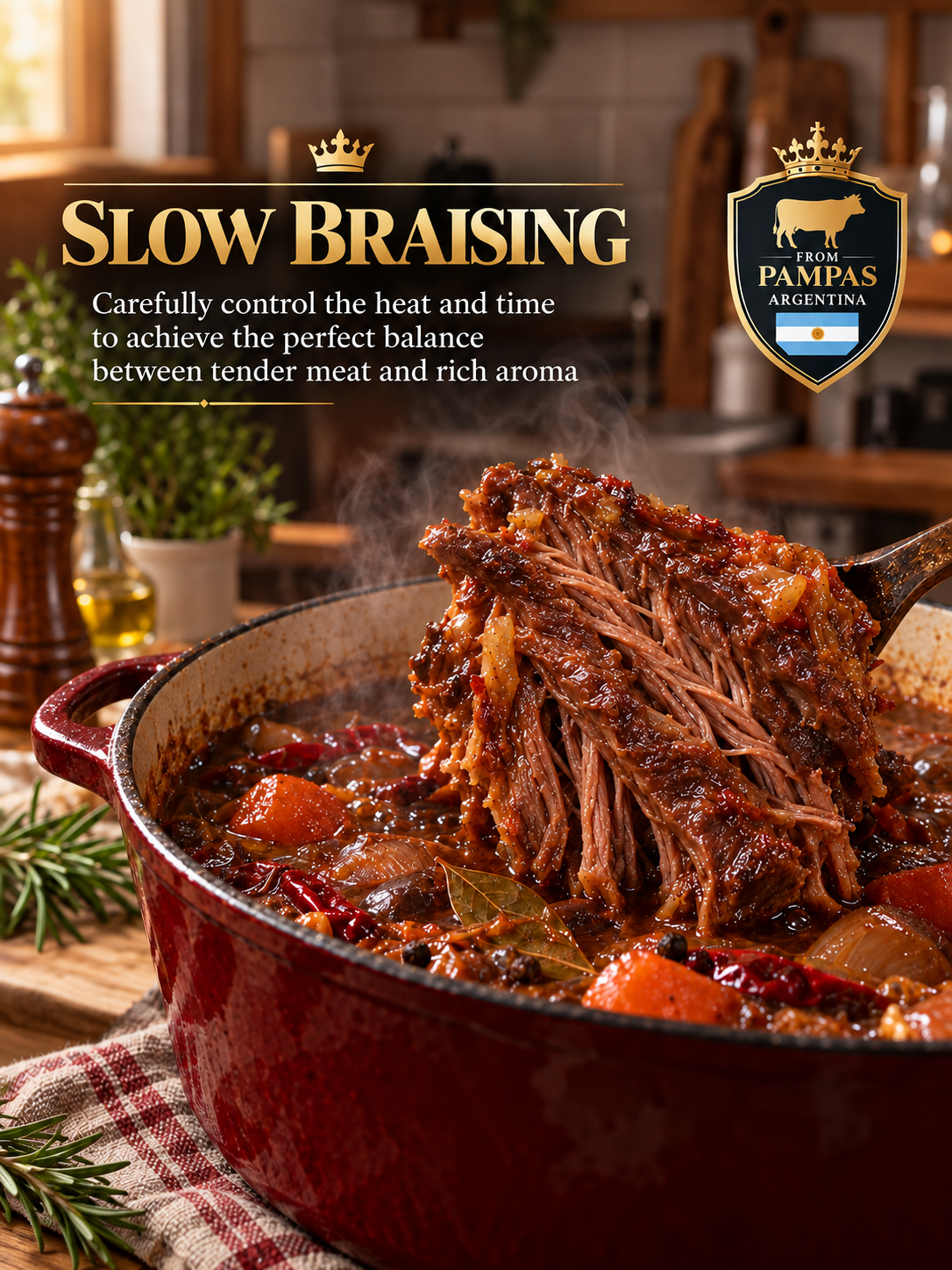 Premium Pampas Beef, Slowly Braised to Tender Perfection-Zack