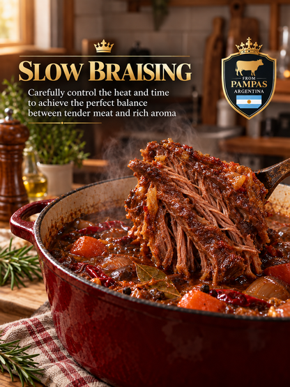 Premium Pampas Beef, Slowly Braised to Tender Perfection-Zack