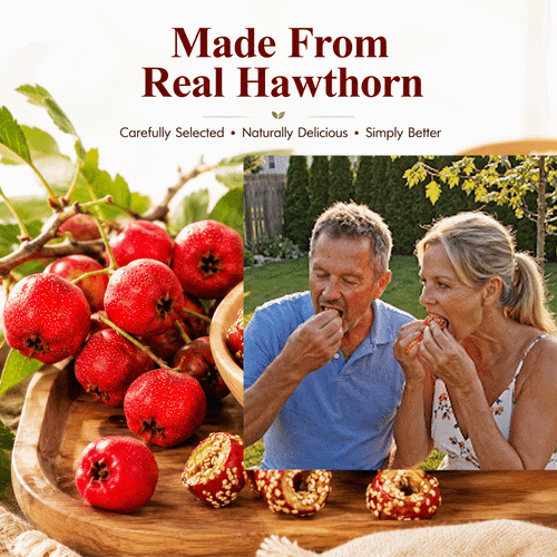 Premium Hawthorn Fruit Crisps – Sweet-Tart Freeze-Dried Snack for Work & Travel-HS