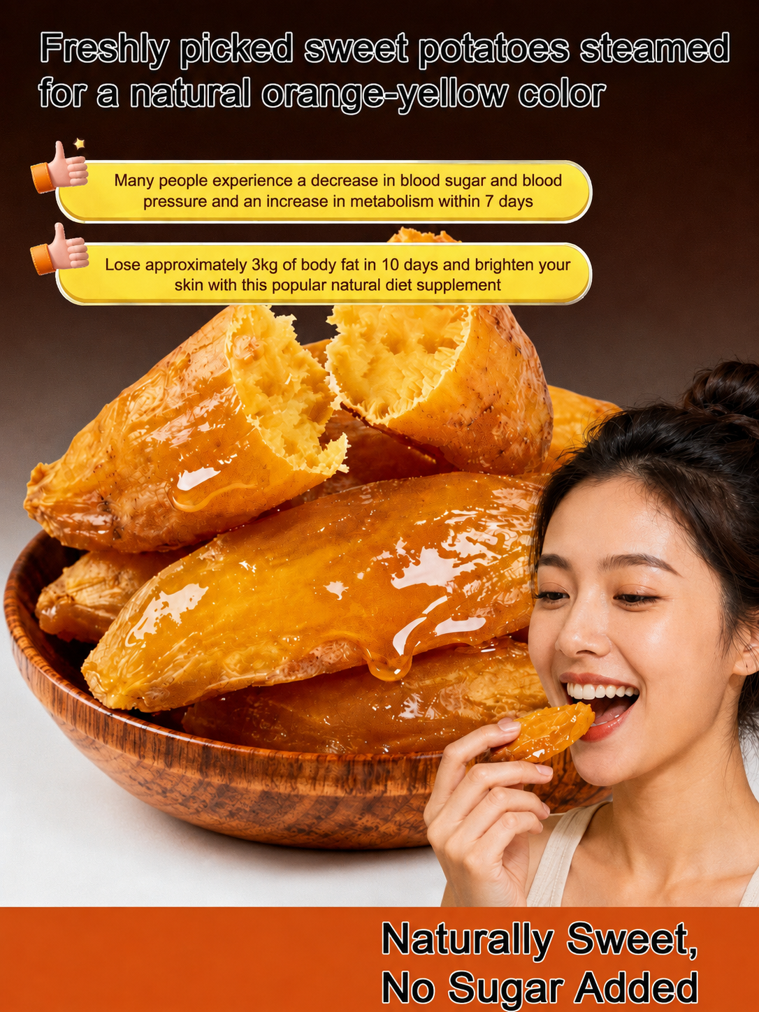 Soft and Sweet Skin-On Dried Sweet   Potato-Zack