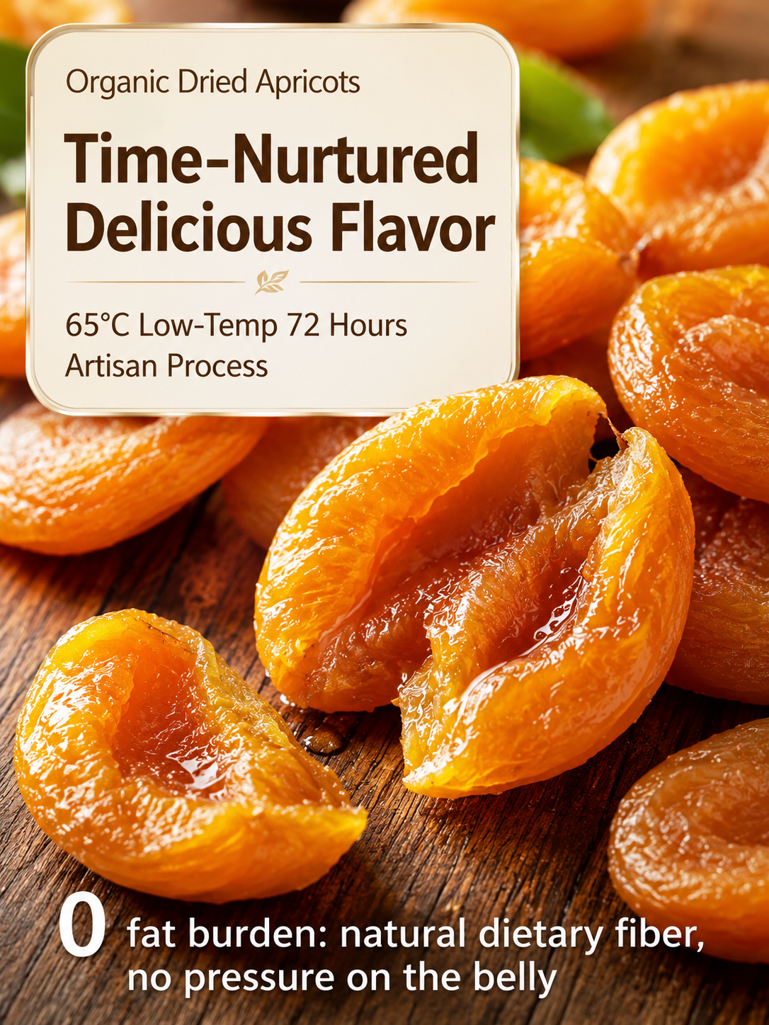 California specialty dried apricots, 100% natural and additive-free-Zack