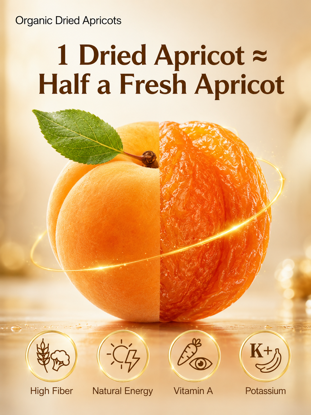 California specialty dried apricots, 100% natural and additive-free-Zack