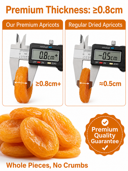 California specialty dried apricots, 100% natural and additive-free-Zack