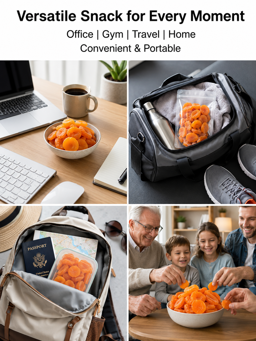 California specialty dried apricots, 100% natural and additive-free-Zack