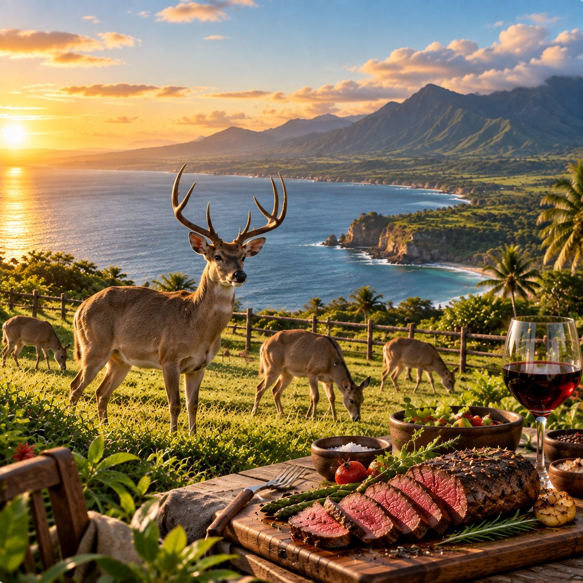 🦌 Premium Hawaiian Farm-Raised Venison™ — Gourmet High-Protein Deer Meat Snack-lan